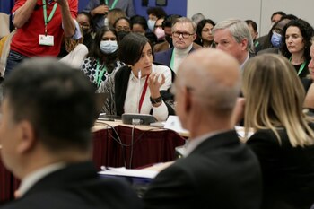 La ministra de Ambiente y