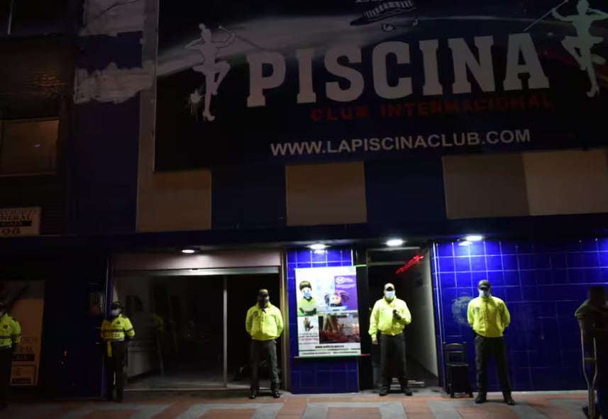 El sitio terminó siendo intervenido por el Estado - crédito Policía Nacional