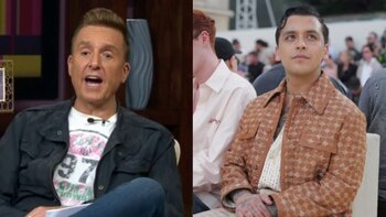 Daniel Bisogno y Christian Nodal.