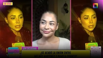 Melanie Martínez sorprendida con nueva actitud de Pamela Franco: “Si ha decidido no ser consecuente, debe tener sus motivos”