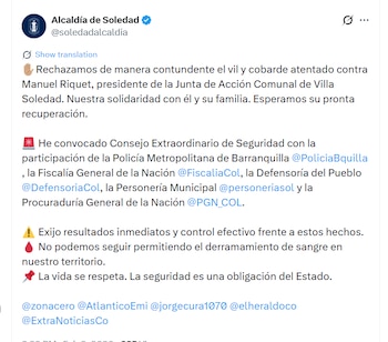 El gobierno local exigió respuestas