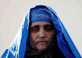 Sharbat Gula, la "niña afgana"