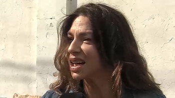 La actriz agradeció el trato