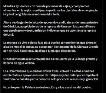 Gustavo Petro anunció la expedición