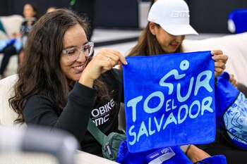 Las ciclistas de distintos países