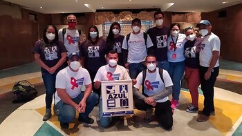 Miembros de Azul Positivo