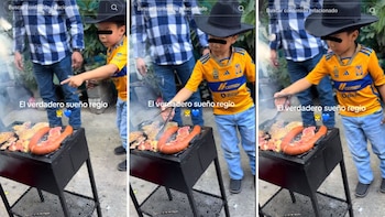 Niño de Monterrey presume su