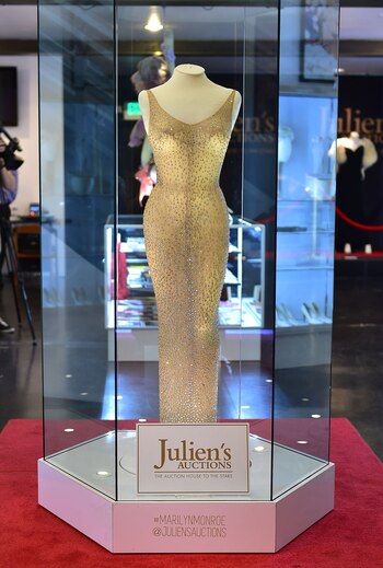 El icónico vestido de lentejuelas