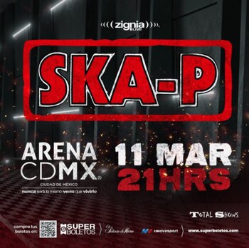 Ska-P anuncia concierto en la