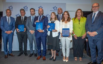 En la foto, el presidente