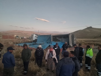 El accidente involucró a un vehículo de Servosa Cargo S.A.C., contratista de Minera Las Bambas.