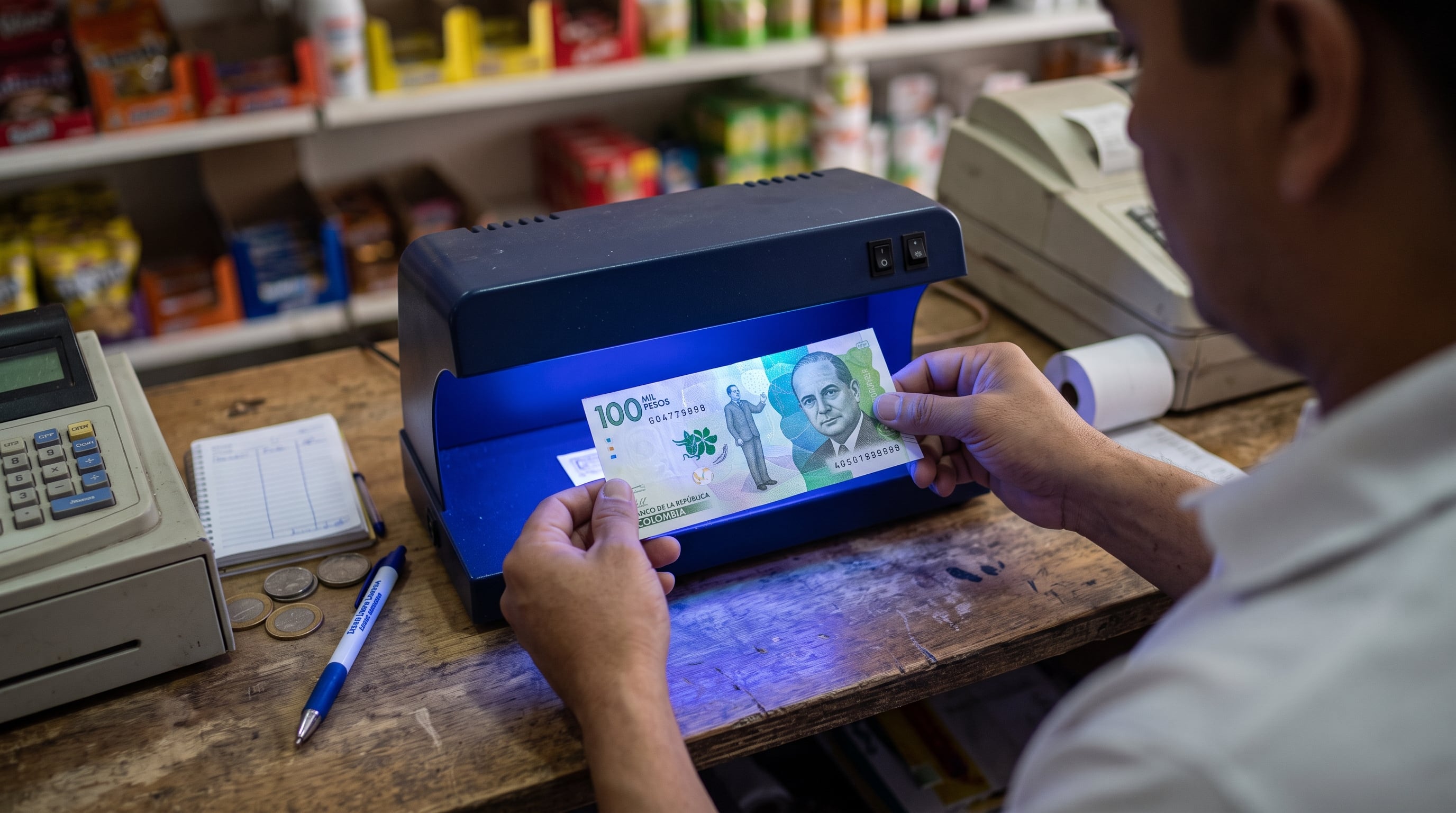 Las autoridades buscan establecer si el dinero falso ya había sido distribuido en Atlántico - crédito VisualesIA Infobae