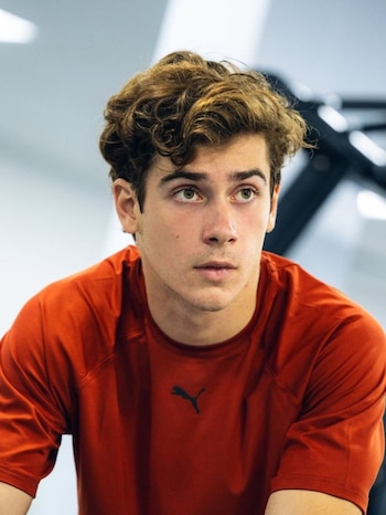 Franco Colapinto mostró detalles de