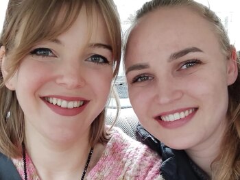 Tatyana Kluge García y Angelika