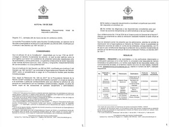 Procuraduría exige explicaciones al Ministerio