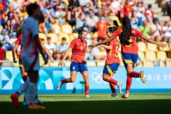 La selección española femenina de
