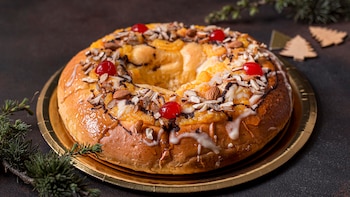 Receta de rosca navideña, rápida