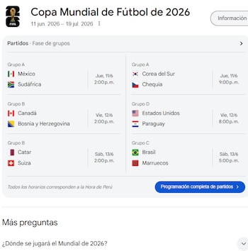 Google - Mundial 2026 - preguntas - tecnología - 9 de junio