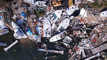 Fotografía aérea que muestra el