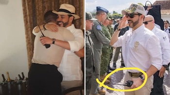 El radio acompaña al presidente en reuniones de alto nivel, recorridos territoriales, viajes aéreos y visitas a poblaciones apartadas - crédito Capturas de Video X