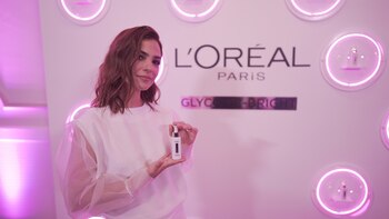 La actriz Agustina Cherri estuvo