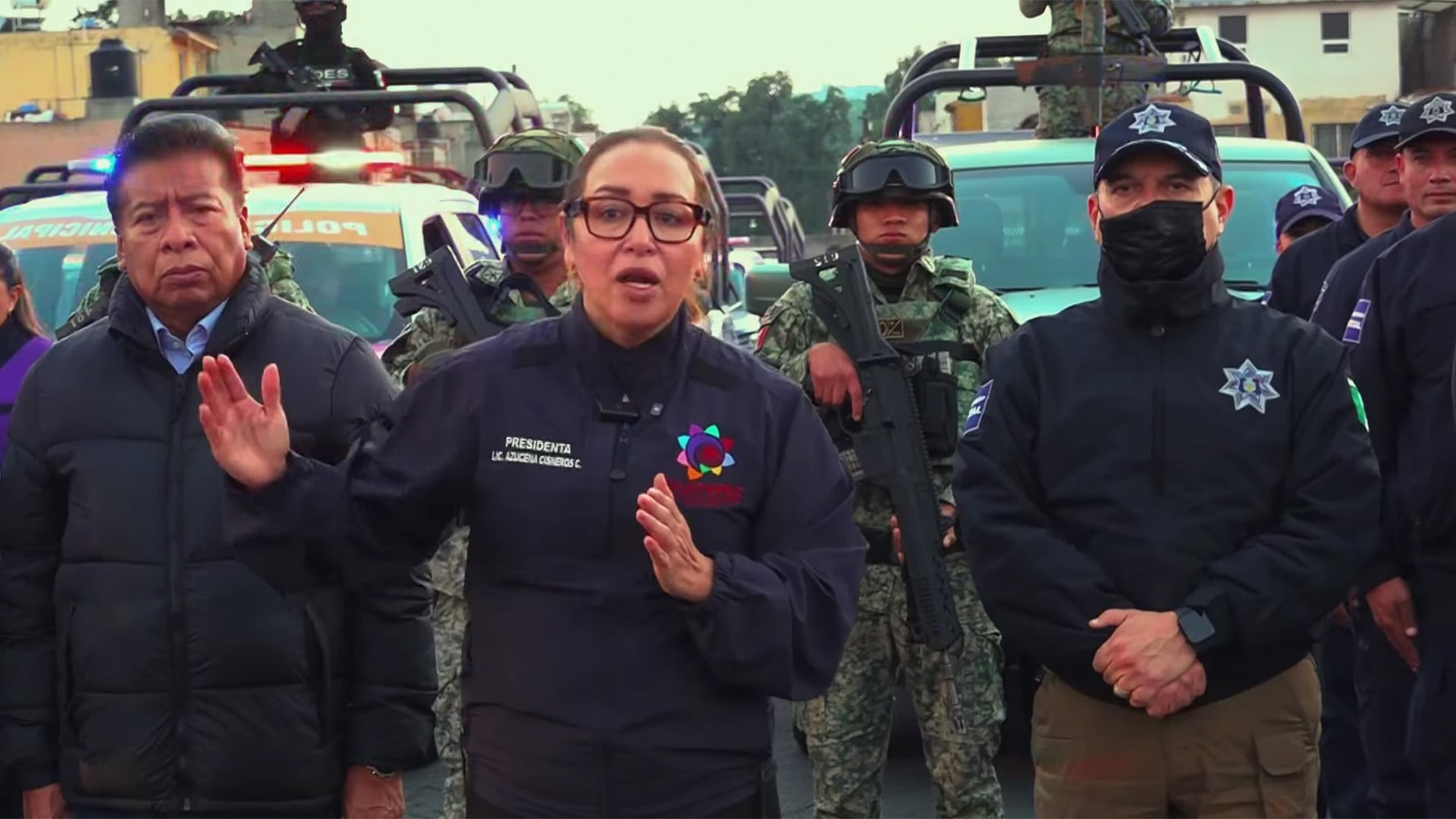 Las acciones fueron informadas por la presidenta municipal mediante un video publicado en sus redes sociales. Crédito: Facebook: Azucena Cisneros Coss
