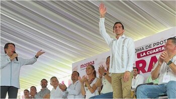 Mario Delgado dio la bienvenida