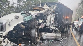 Choque en el municipio de