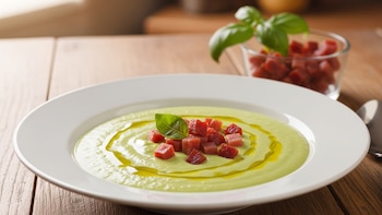 Cómo hacer salmorejo de calabacín: una receta refrescante para los días de calor