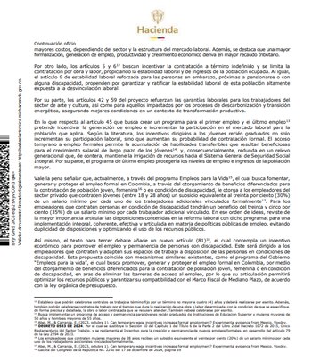 Análisis macroeconómico y de impacto