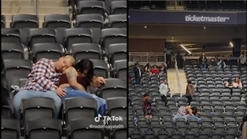 Pareja se quedó dormida con