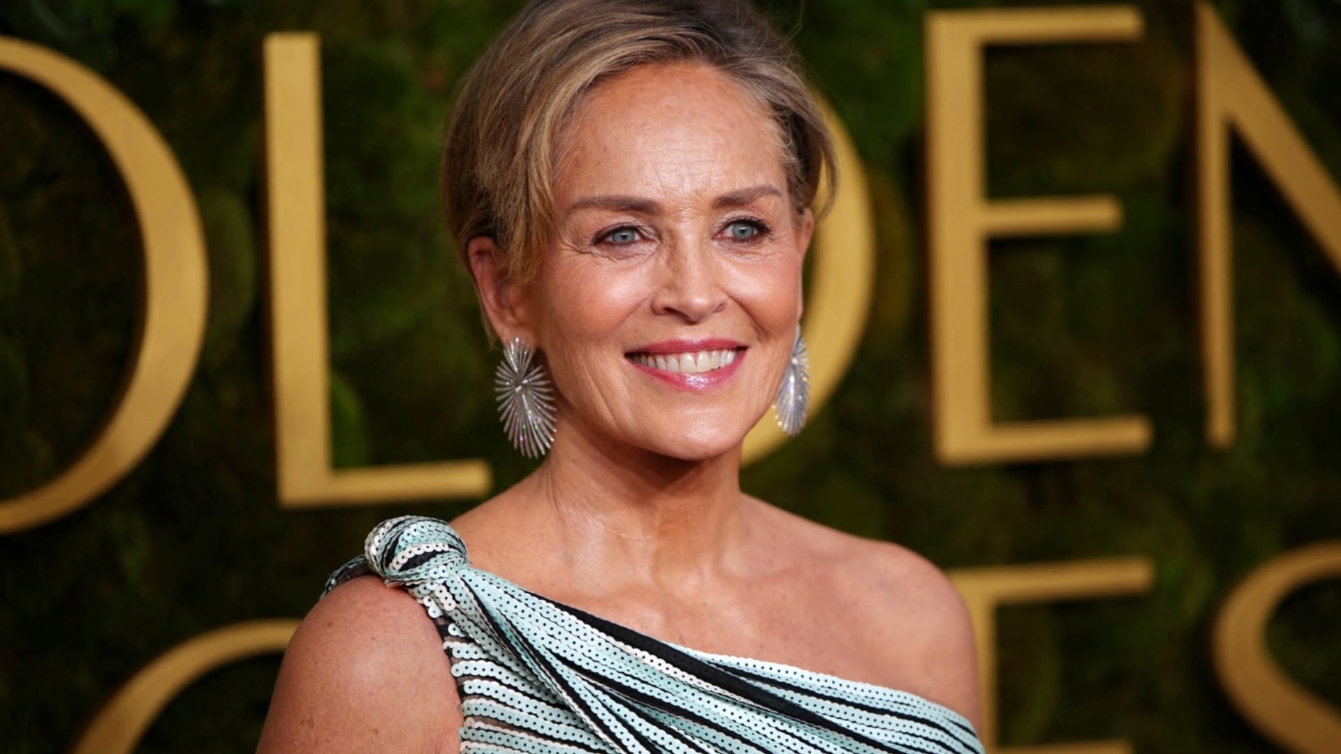 Sharon Stone bromeó sobre cómo ha envejecido.
(REUTERS/Daniel Cole)