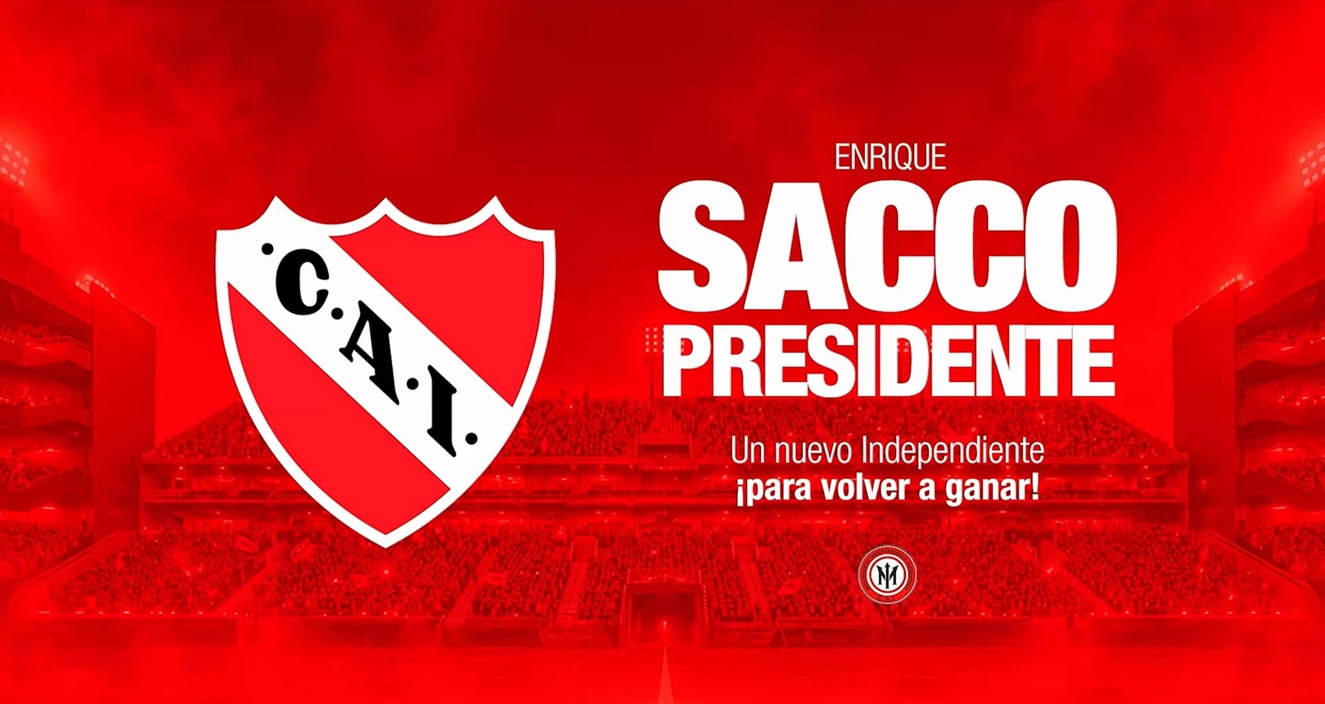 Enrique Sacco será candidato a presidente de Independiente con la agrupación Movimiento Independiente Auténtico
