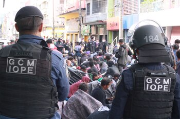 La Policía de Brasil en una operación contra el narcotráfico en Sao Paulo
(Europa Press/Contacto/Oslaim Brito)