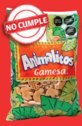 Las galletas contienen un exceso