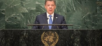 Juan Manuel Santos en la