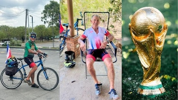 El “Llanero Solitario” de Costa Rica desafía límites: A los 66 años, “Makey” Benavides pedalea hacia su cuarto Mundial