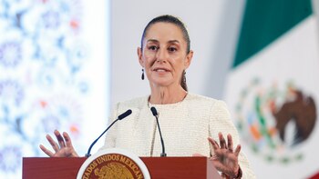 Sheinbaum y el copresidente de