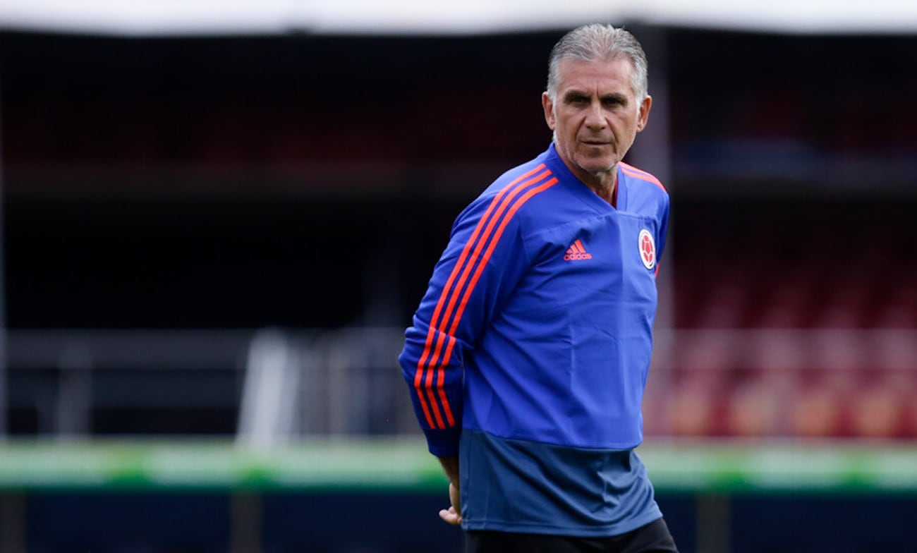 Carlos Queiroz dirigió 18 partidos con la selección Colombia, dejando un rendimiento del 59,26 % - crédito Diego Pineda/Colprensa