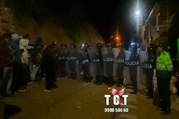 Pobladores del distrito de Izcuchaca