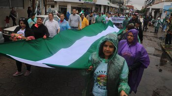 Una protesta impulsada por los