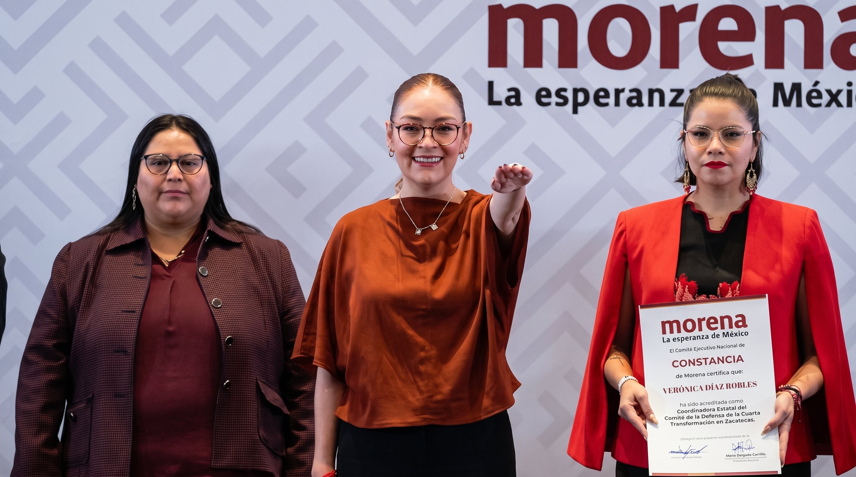 Morena adelanta la disputa por Zacatecas y nombra a Verónica Díaz como coordinadora rumbo a 2027