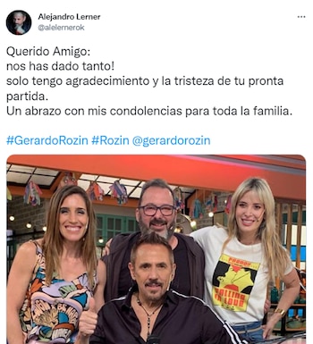 La foto que compartió Alejandro