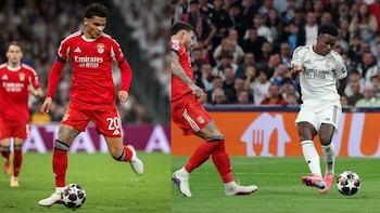 Richard Ríos destacó en Benfica,