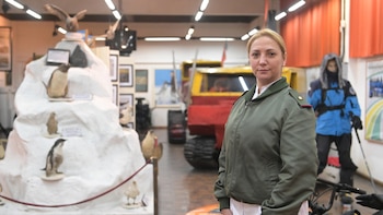 La mayor Soledad Rivero, médica