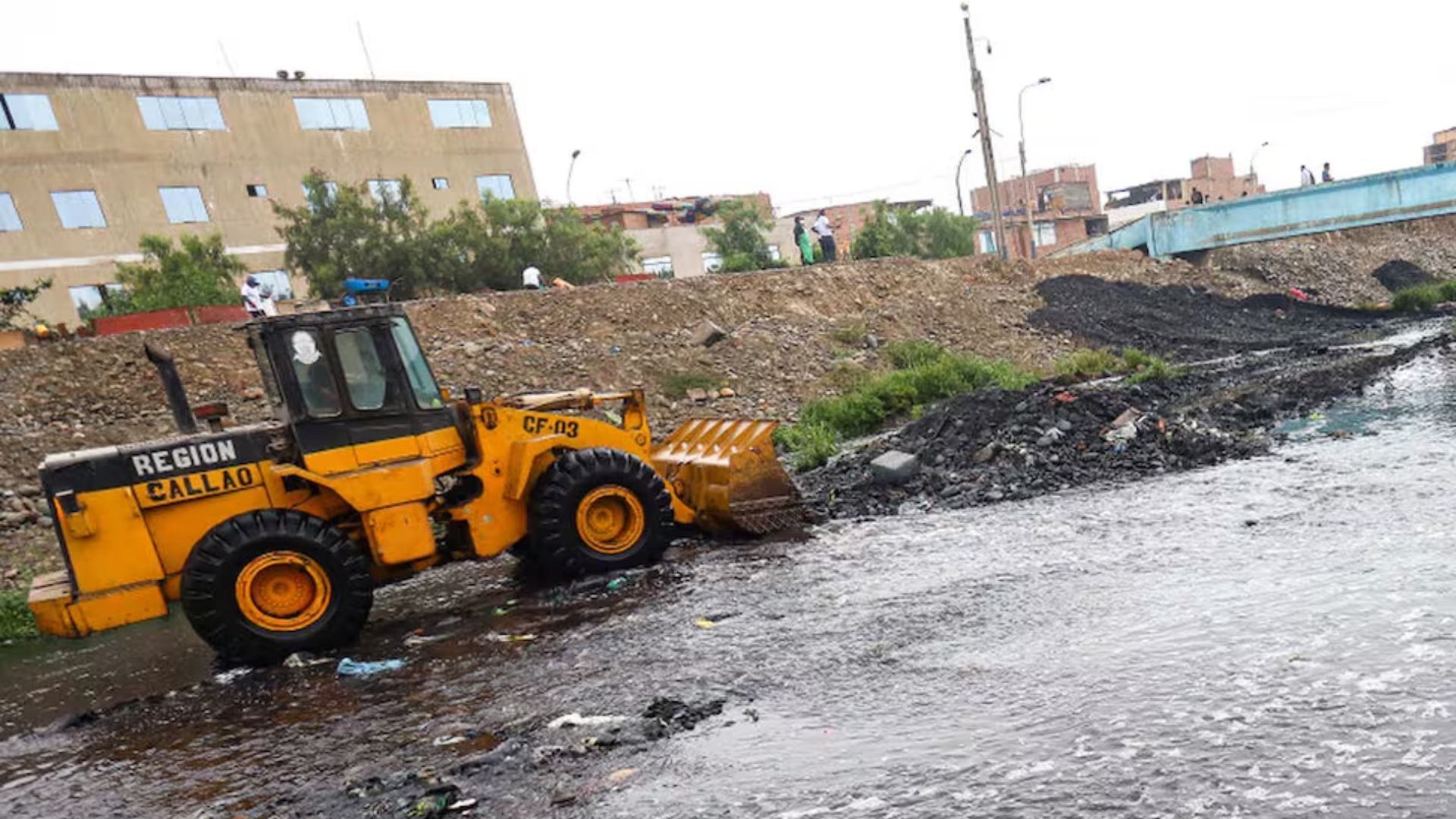 Trabajos de prevención en el Callao por Fenómeno El Niño. (Foto: Gob.pe)