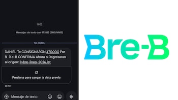 Bre-B: nueva estafa por SMS