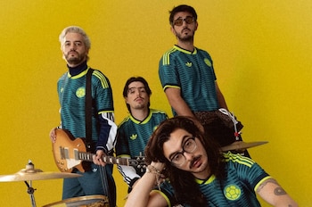 O show da banda em Bogotá está marcado para novembro. @morat/Instagram