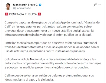 - crédito @juanmartinbc/X