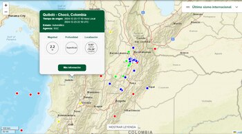 Sismo en Quibdó, Chocó -